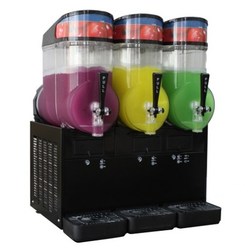 triple bowl slush puppy drinks machine