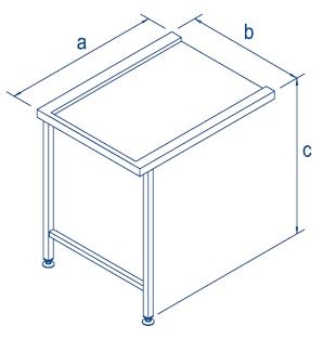 Passthrough Dishwasher Tables