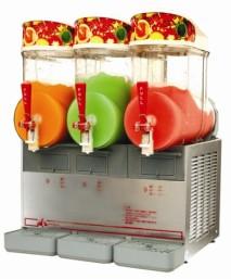 triple bowl slush drinks machines